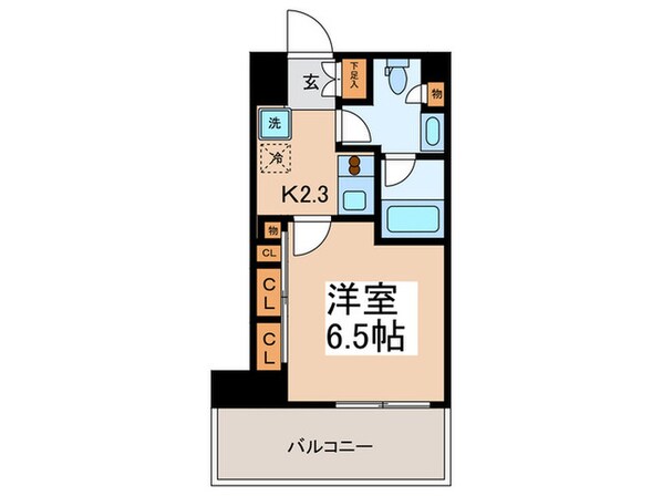 パークアクシス浅草橋二丁目の物件間取画像